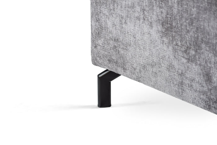 Dimehouse 3-zits Hoekbank Perla Stof Grijs Rechts