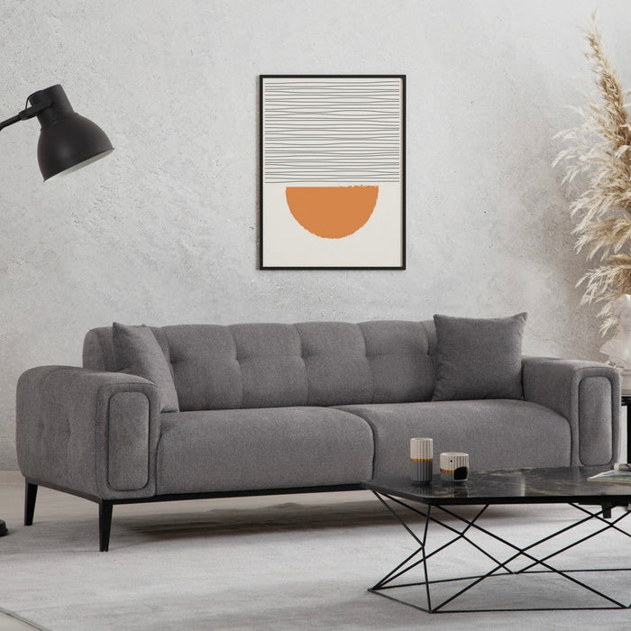 dimehouse 3-zits Slaapbank Athena Licht Grijs