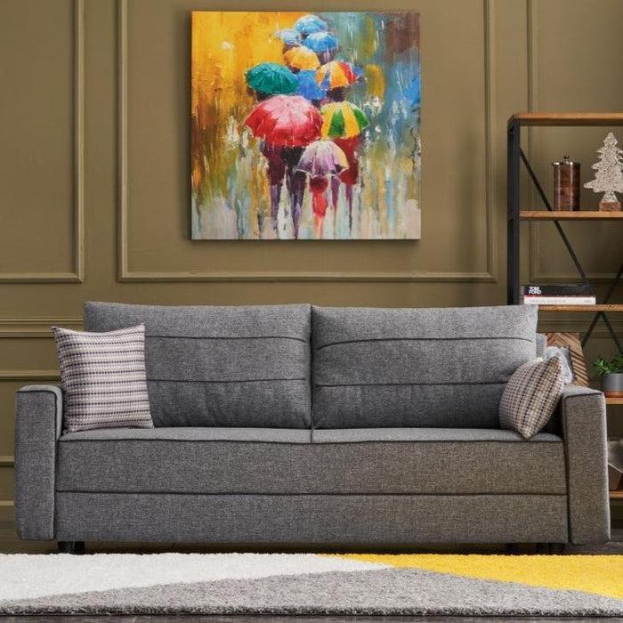 dimehouse 3-zits Slaapbank Ece Grijs