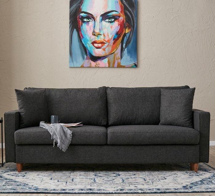 dimehouse 3-zits Slaapbank Eva Antraciet