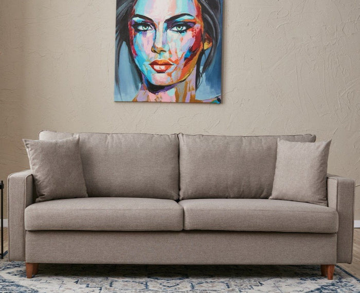 dimehouse 3-zits Slaapbank Eva Crème