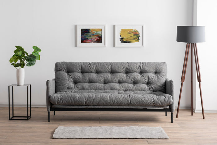 Dimehouse 3-zits Slaapbank Renge Licht Grijs