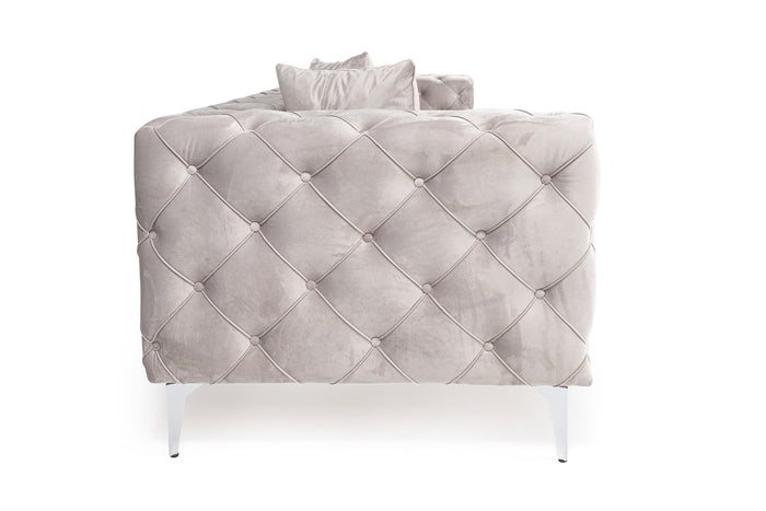 Dimehouse 4-zits Bank Como Licht Grijs