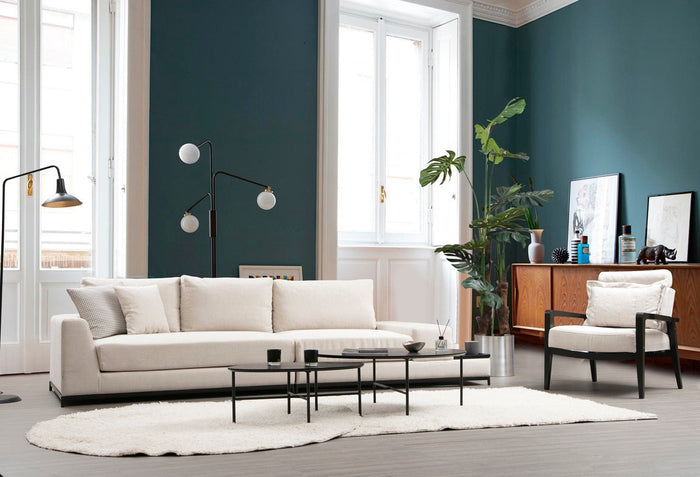 Dimehouse 4-zits Bank Line Beige