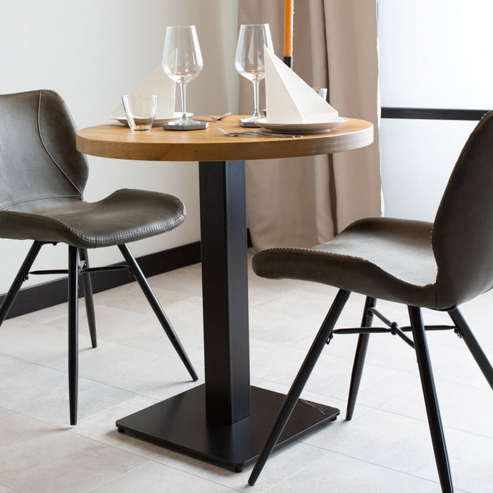 dimehouse Bistrotafel Mangohout Rond