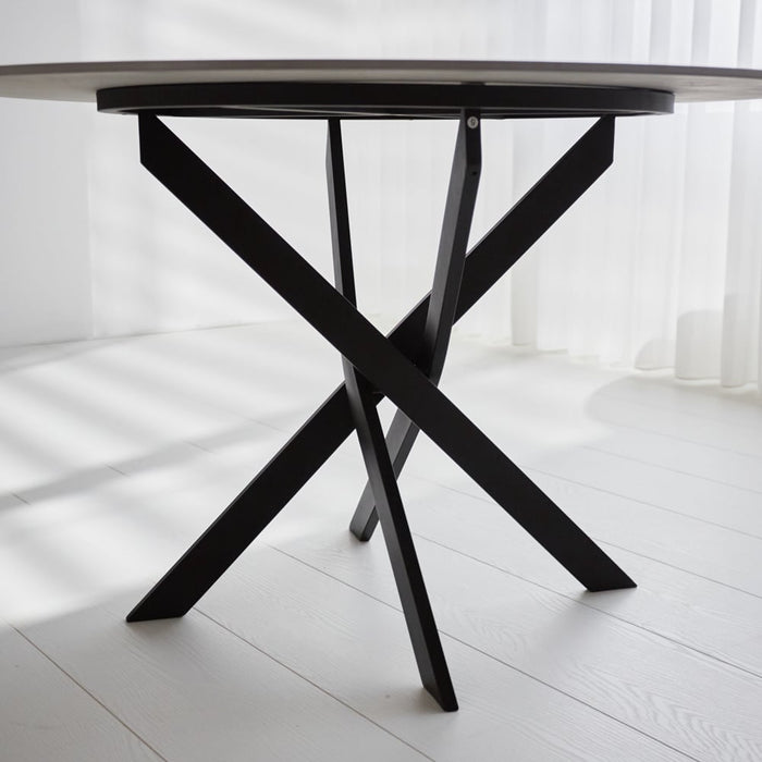 Dimehouse Eettafel Vivian Marmerlook Grijs