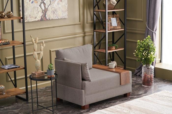 Dimehouse Fauteuil Links Fly Beige