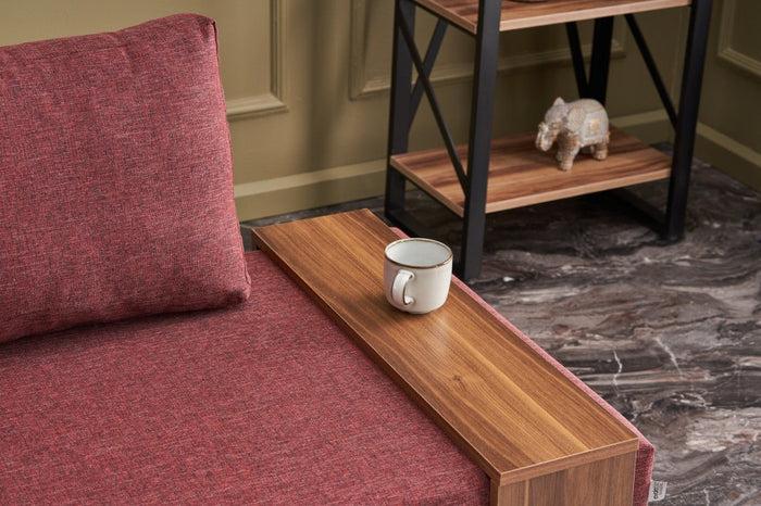 Dimehouse Fauteuil Links Fly Claret Rood