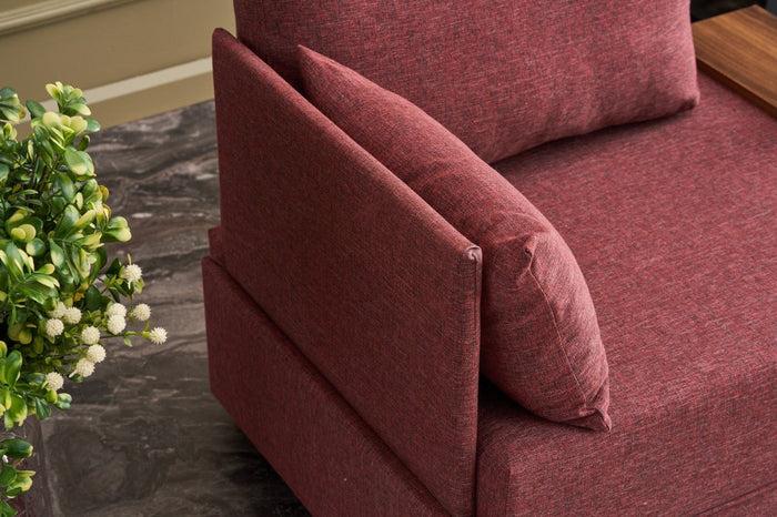 Dimehouse Fauteuil Links Fly Claret Rood