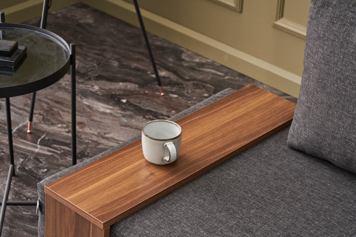 Dimehouse Fauteuil Rechts Fly Antraciet