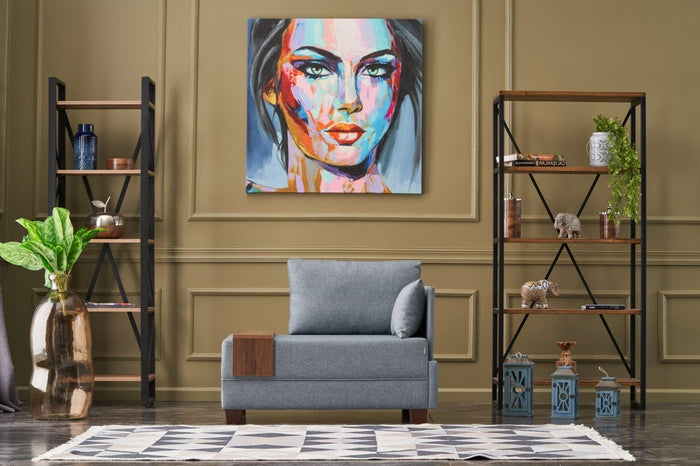 dimehouse Fauteuil Rechts Fly Blauw