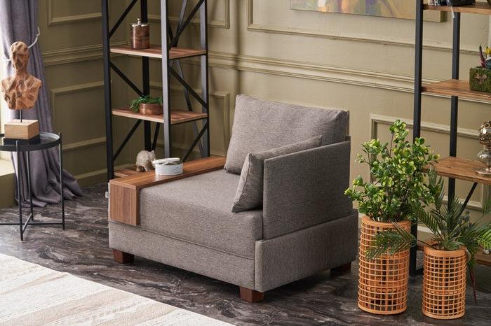 Dimehouse Fauteuil Rechts Fly Bruin