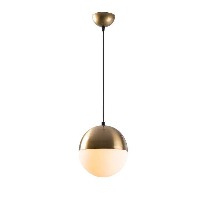 Dimehouse Hanglamp 1-lichts Wit Glas Regal
