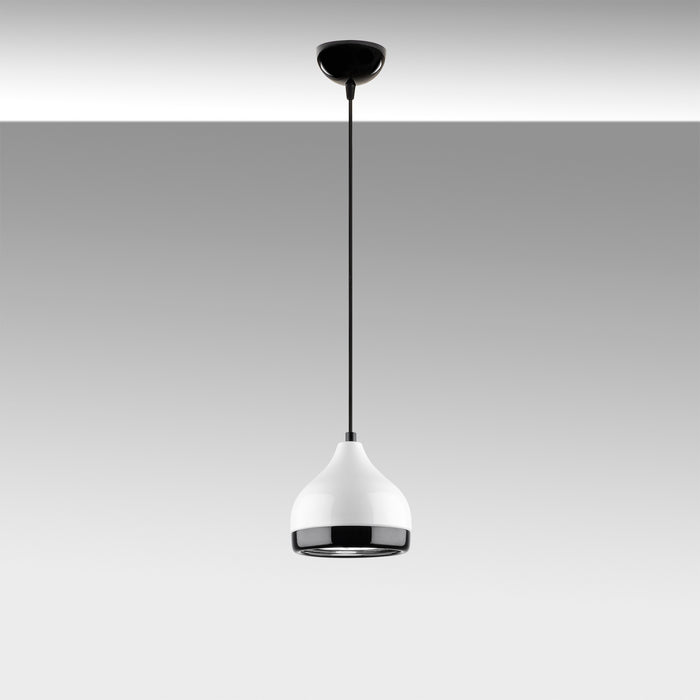Dimehouse Hanglamp 1-lichts Wit Metaal Grip