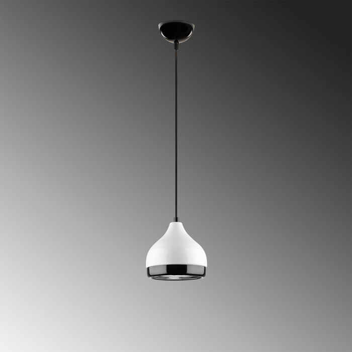 Dimehouse Hanglamp 1-lichts Wit Metaal Grip