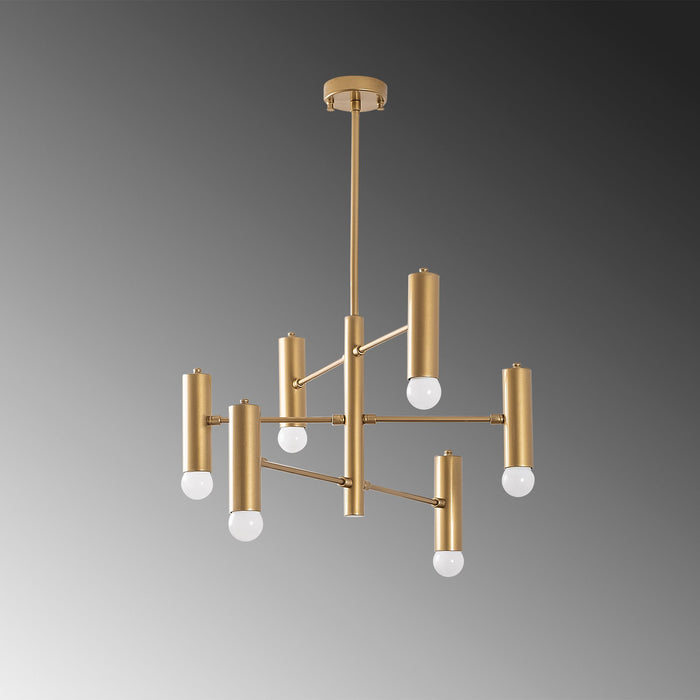 Dimehouse Hanglamp 6-lichts Goud Metaal Arctic