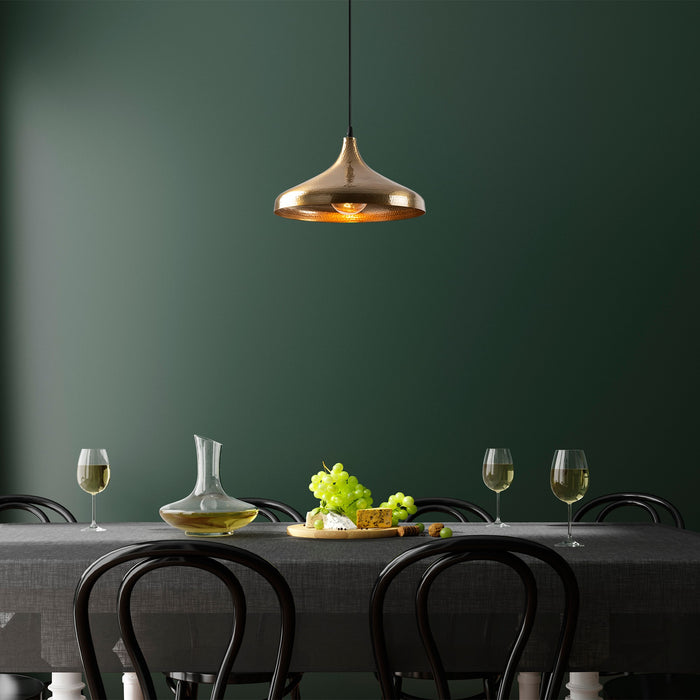 dimehouse Hanglamp Bronskleurig Metaal Eclipse