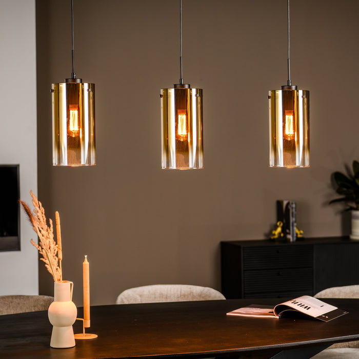 dimehouse Hanglamp Celia glas goud