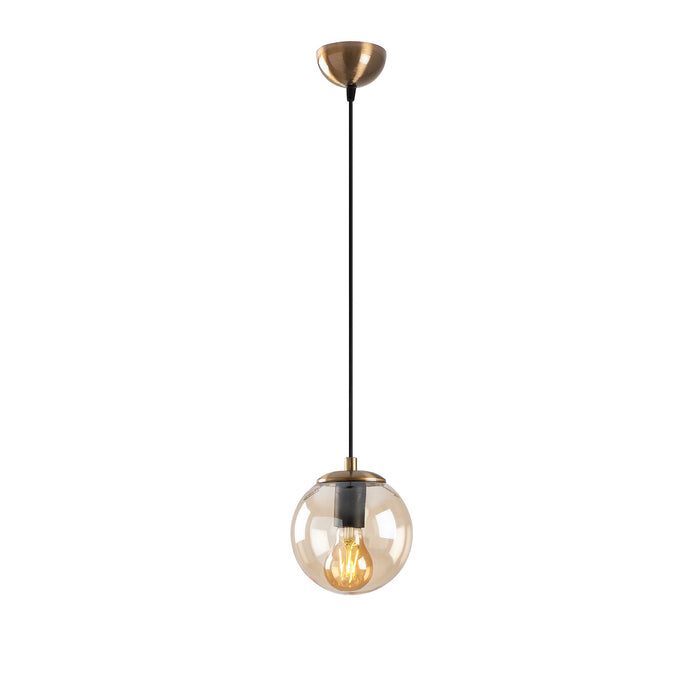 Dimehouse Hanglamp Geel Glas Comet