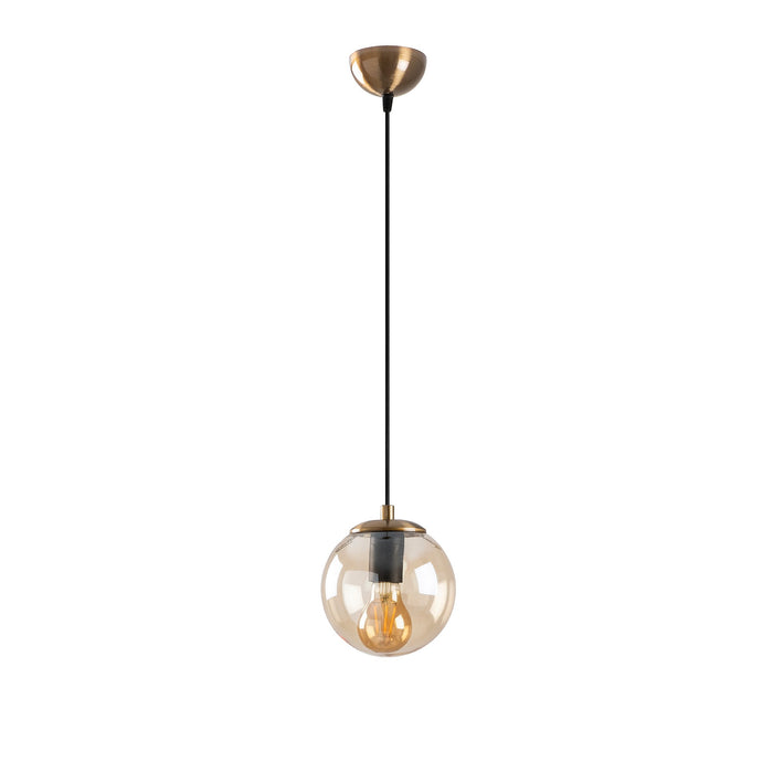 Dimehouse Hanglamp Geel Glas Comet