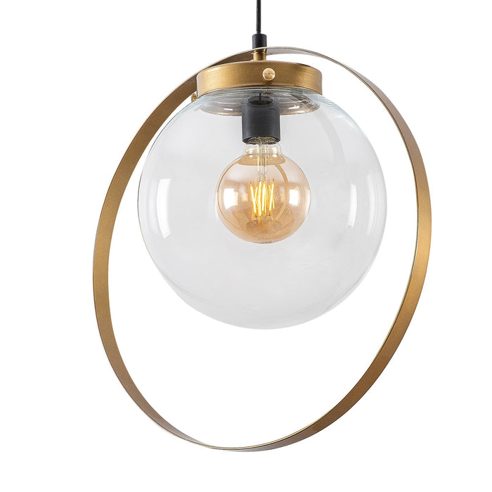 Dimehouse Hanglamp Goud Glas Blazer