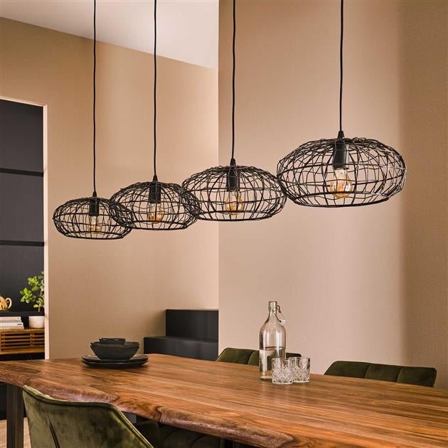 Dimehouse Hanglamp Kim 4-lichts Metaal