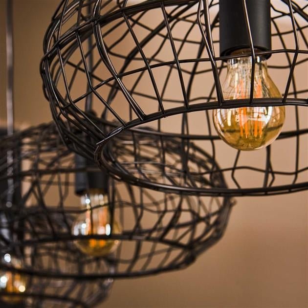 Dimehouse Hanglamp Kim 4-lichts Metaal