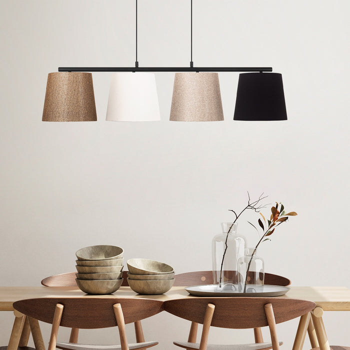 Dimehouse Hanglamp Multicolor Stof Fang