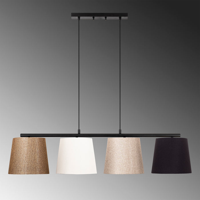 Dimehouse Hanglamp Multicolor Stof Fang