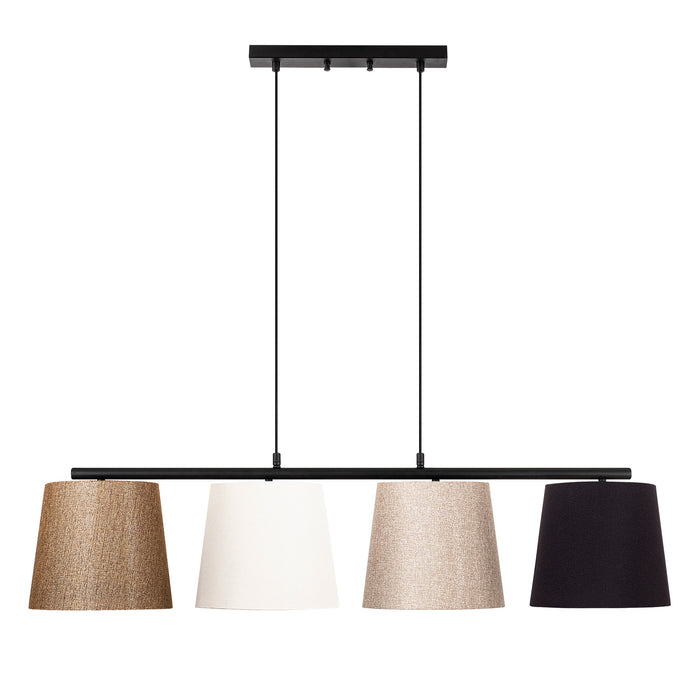 Dimehouse Hanglamp Multicolor Stof Fang