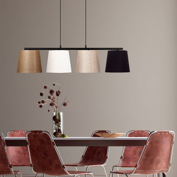 dimehouse Hanglamp Multicolor Stof Fang