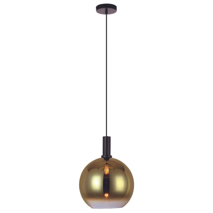 Dimehouse Hanglamp Nala 1-lichts Glas Goud