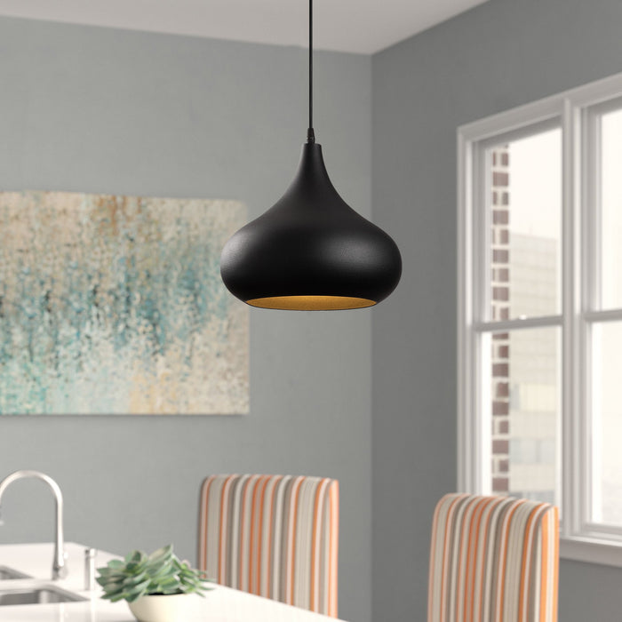 dimehouse Hanglamp Zwart Goud Metaal Forge