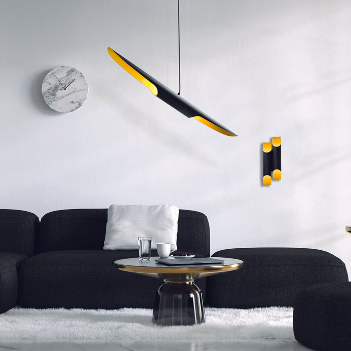 Dimehouse Hanglamp Zwart Metaal Lyra