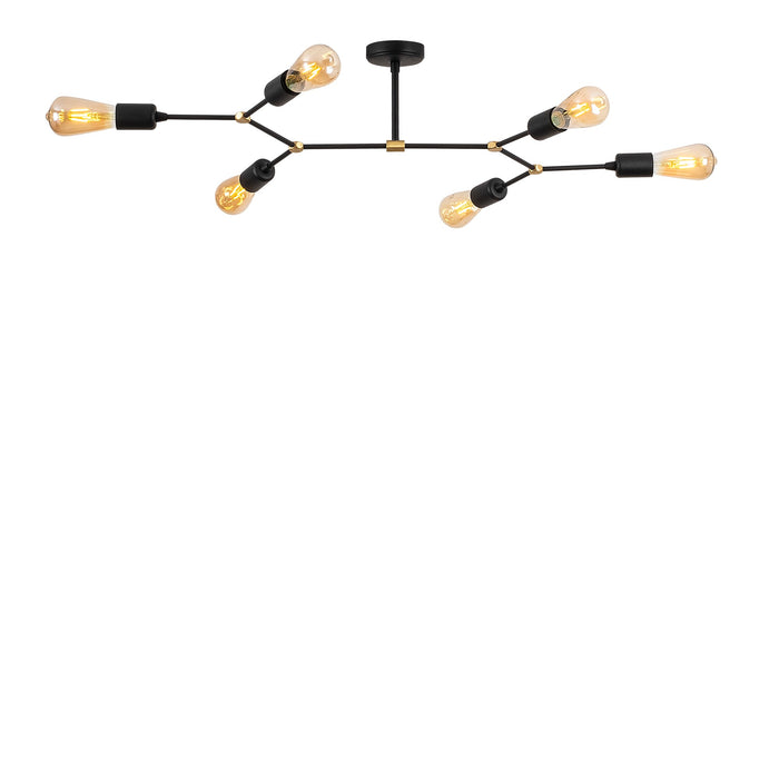 Dimehouse Hanglamp Zwart Metaal Sentinel