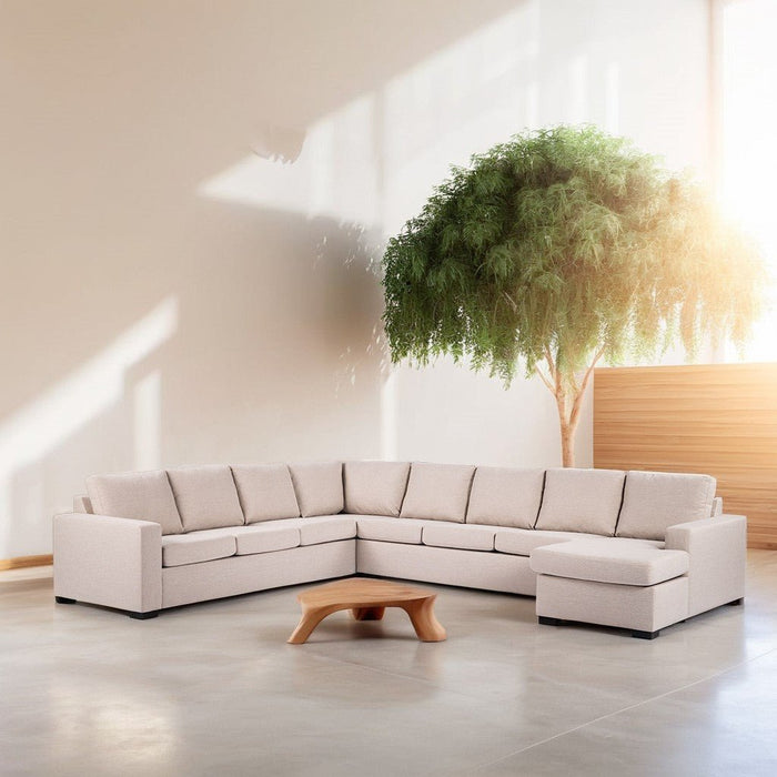 Dimehouse Hoekbank Caleb Stof Beige
