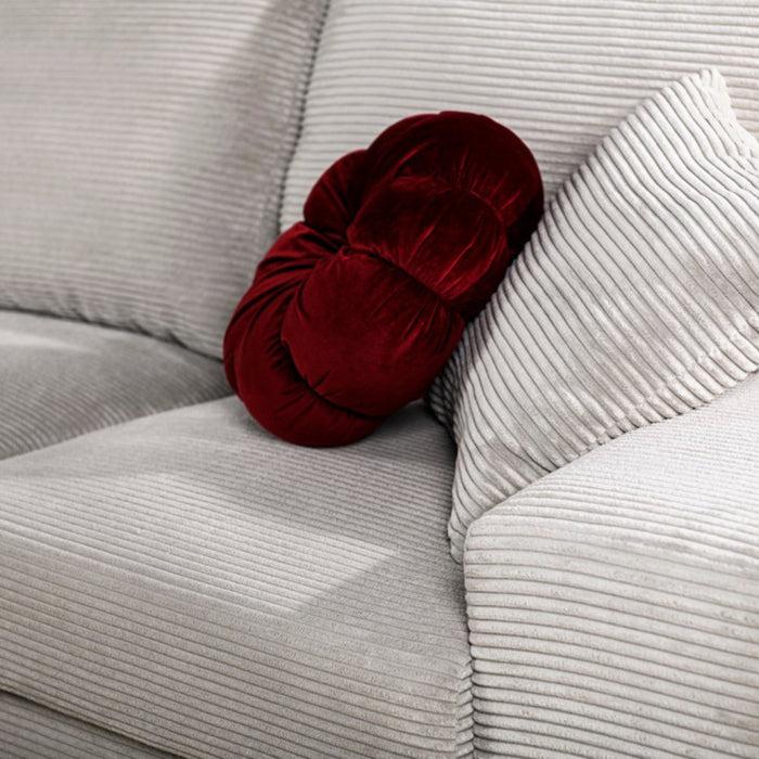 Dimehouse Hoekbank Cambridge Ribstof Beige Links