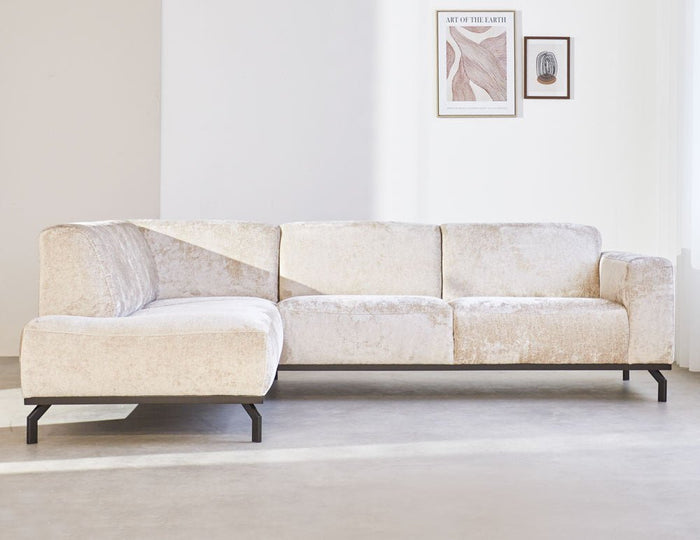 Dimehouse Hoekbank Chloe Beige Links