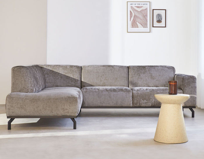 Dimehouse Hoekbank Chloe Taupe Links