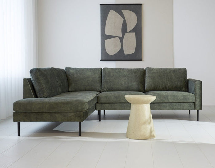 Dimehouse Hoekbank Gaya Velvet Groen Links