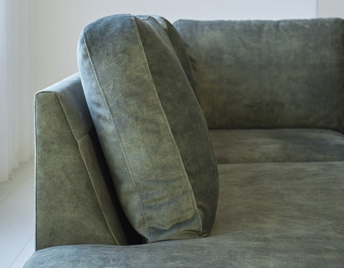 Dimehouse Hoekbank Gaya Velvet Groen Links