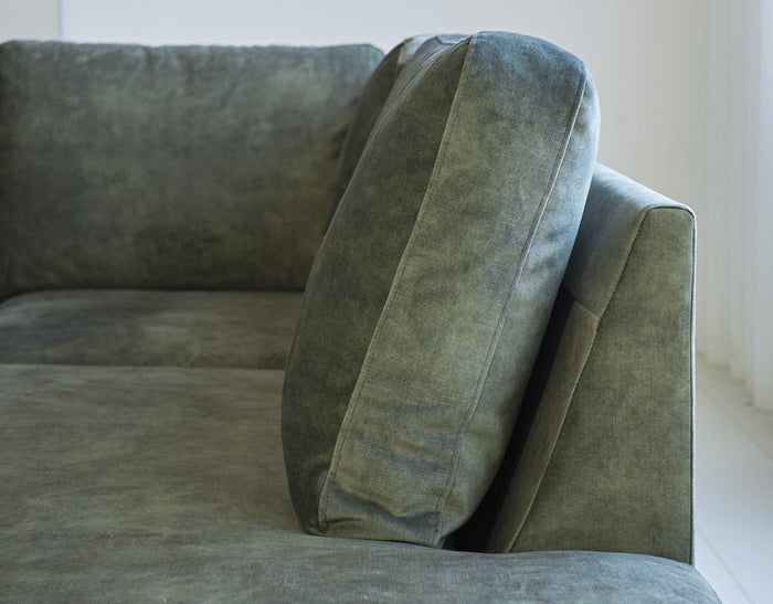 Dimehouse Hoekbank Gaya Velvet Groen Rechts