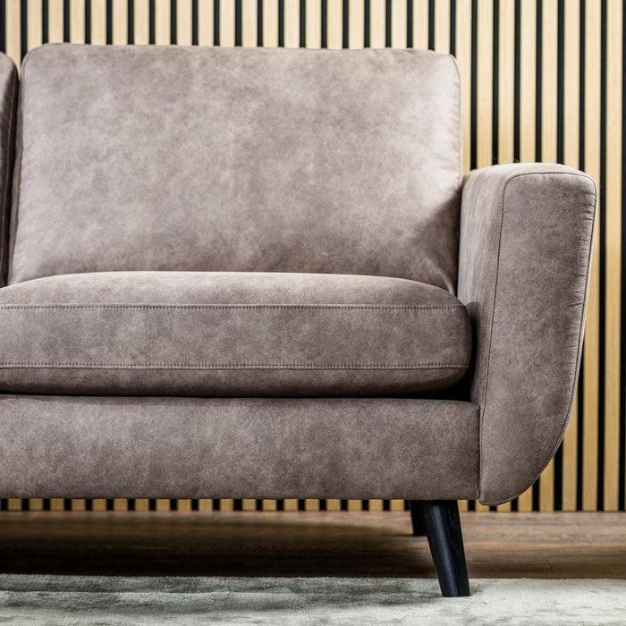 Dimehouse Hoekbank Gwen Stof Taupe Links En Rechts