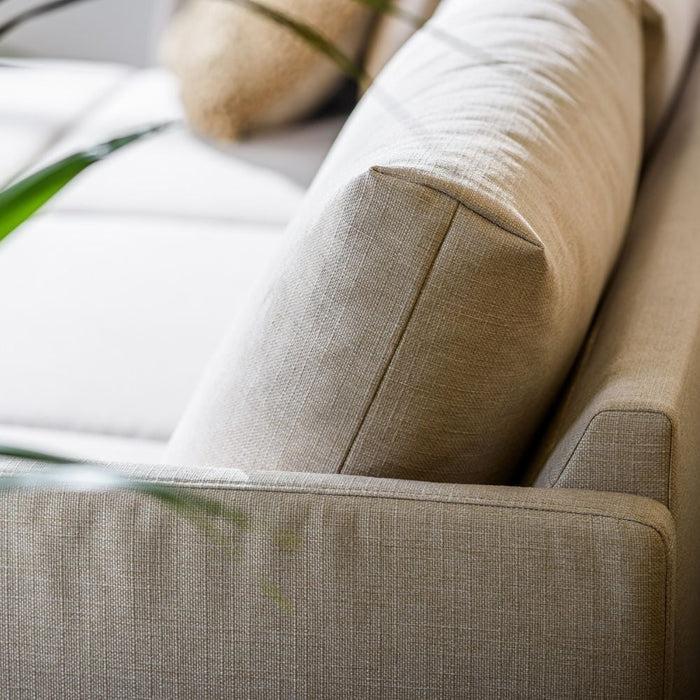 Dimehouse Hoekbank Jula Stof Beige Links En Rechts