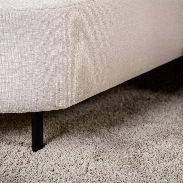 Dimehouse Hoekbank Jula Stof Beige Links En Rechts