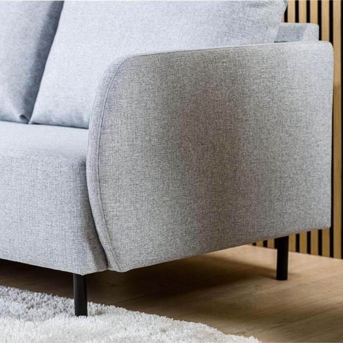 Dimehouse Hoekbank Jula Stof Grijs Links En Rechts