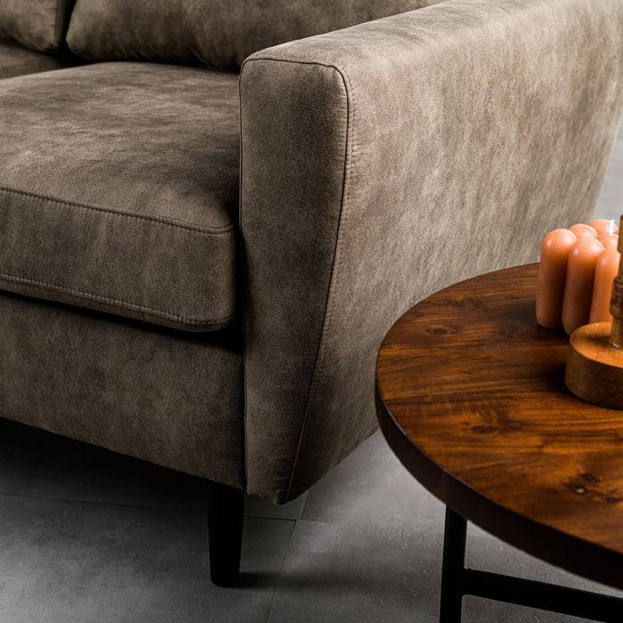 Dimehouse Hoekbank Lara Stof Taupe Links/rechts