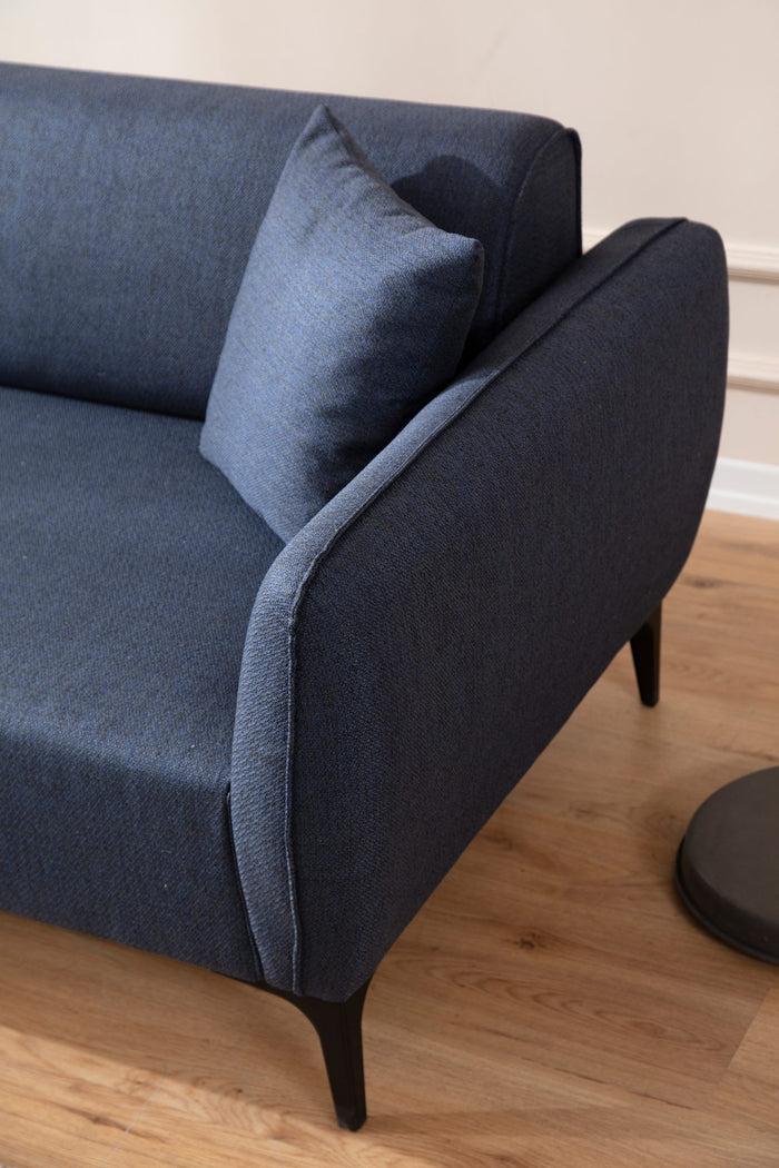 Dimehouse Hoekbank Links Belissimo Blauw