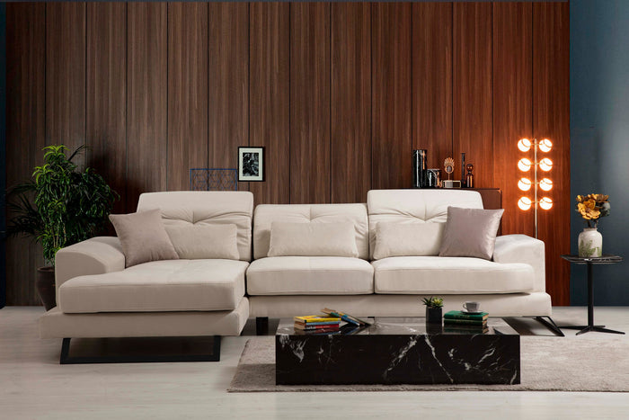 Dimehouse Hoekbank Links Frido Ecru