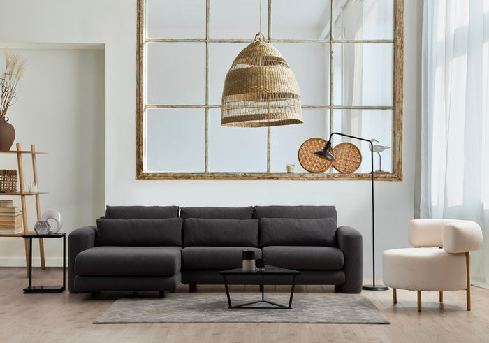 Dimehouse Hoekbank Links Lily Grijs